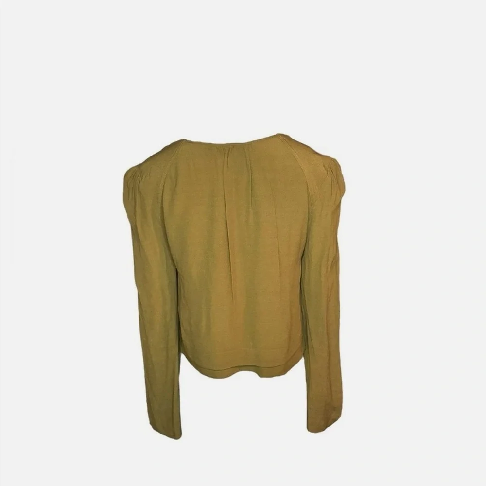Free People Bell Flare Sleeve Blouse - Picture 3 of 4